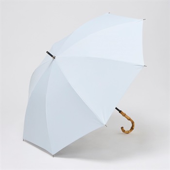 SUNSHIELD 遮熱 晴雨兼用傘 ショート ユニセックス(ウスアオ-50CM)