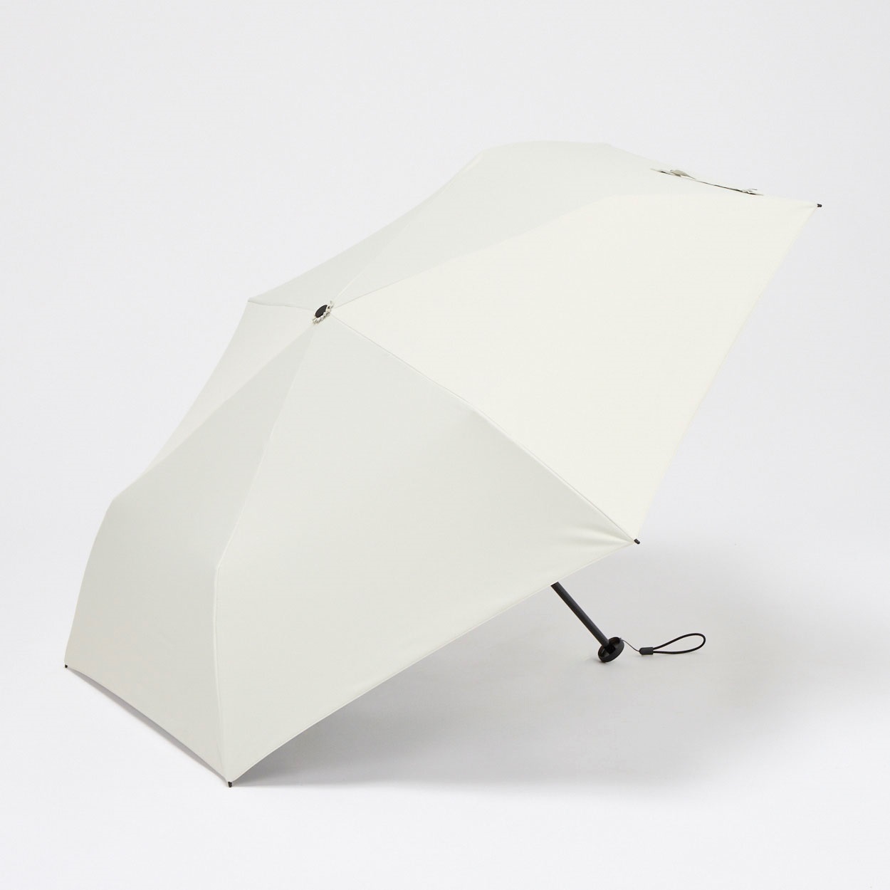 SUNSHIELD 遮熱 晴雨兼用傘 ミニ ユニセックス(ウスチャ-50CM)