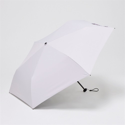 SUNSHIELD 遮熱 晴雨兼用傘 ミニ ユニセックス(ウスアカ-50CM)
