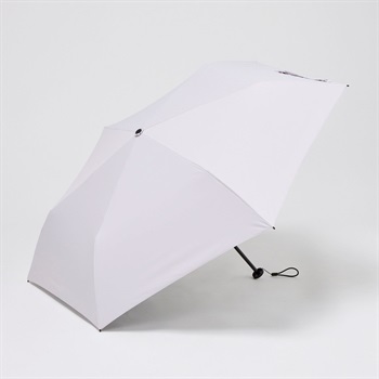 SUNSHIELD 遮熱 晴雨兼用傘 ミニ ユニセックス(ウスアカ-50CM)