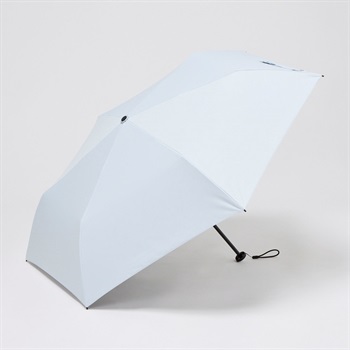 SUNSHIELD 遮熱 晴雨兼用傘 ミニ ユニセックス(ウスアオ-50CM)