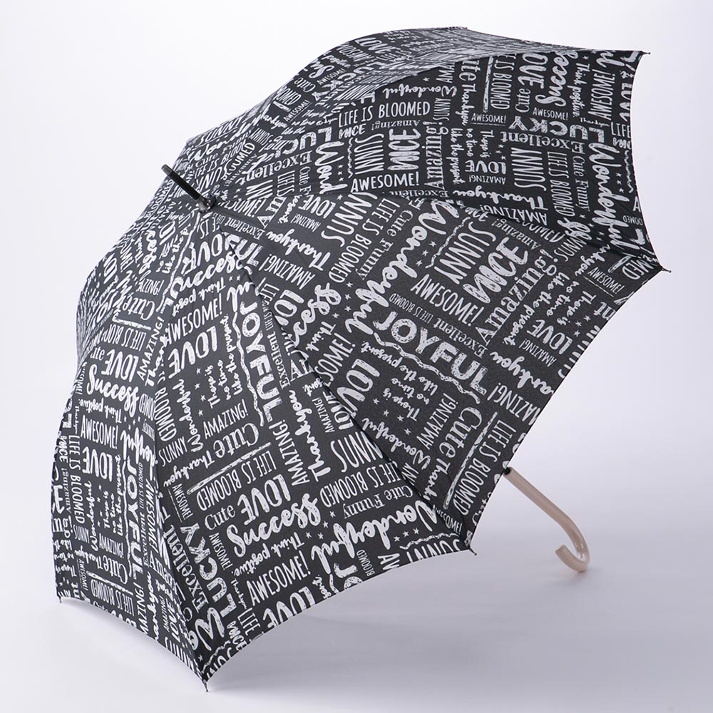 婦人長傘ワンブレラ ロゴ文字柄 | イオンスタイルオンライン 衣料品