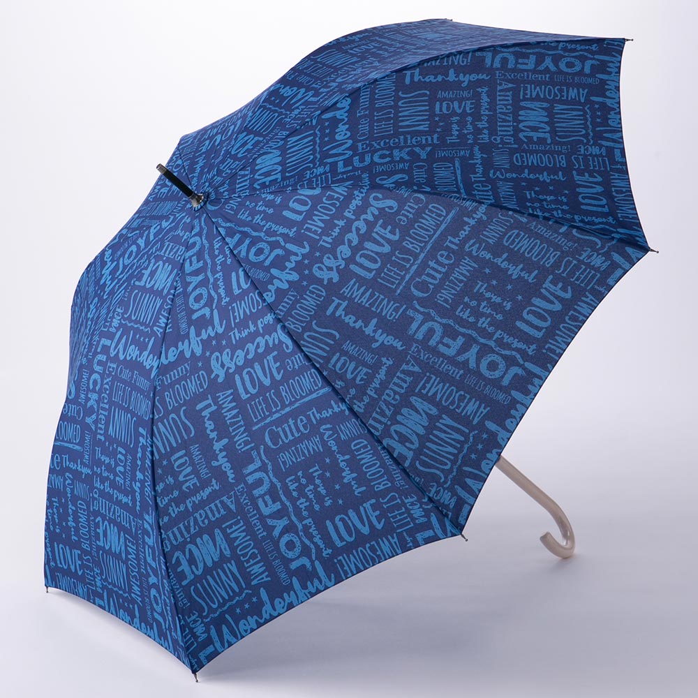婦人長傘ワンブレラ ロゴ文字柄 | イオンスタイルオンライン 衣料品