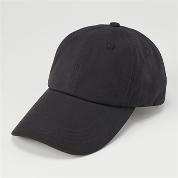 トップバリュ(TOPVALU) 洗濯機で洗えるつば長ツイルキャップ レディス(クロ-57.5)