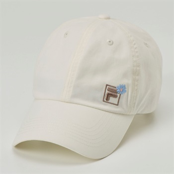 FILA(フィラ) フラワーコットンキャップ レディス(シロ-フリー)
