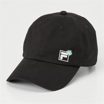 FILA(フィラ) フラワーコットンキャップ レディス(クロ-フリー)