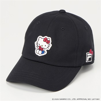 FILA(フィラ) ハローキティ キャップ(クロ-フリー)