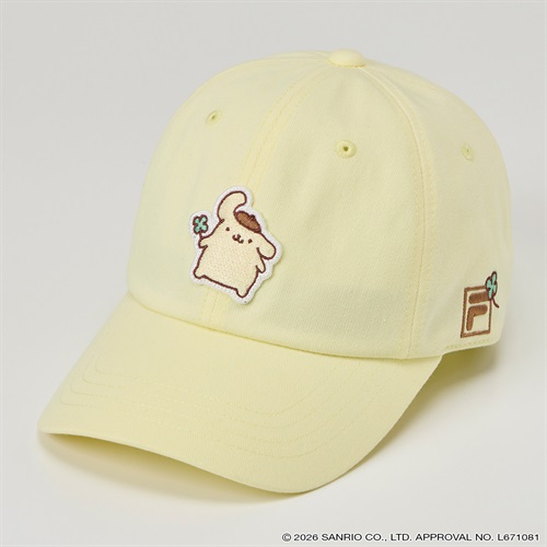 FILA(フィラ) ポムポムプリン キャップ(ウスキイロ-フリー)
