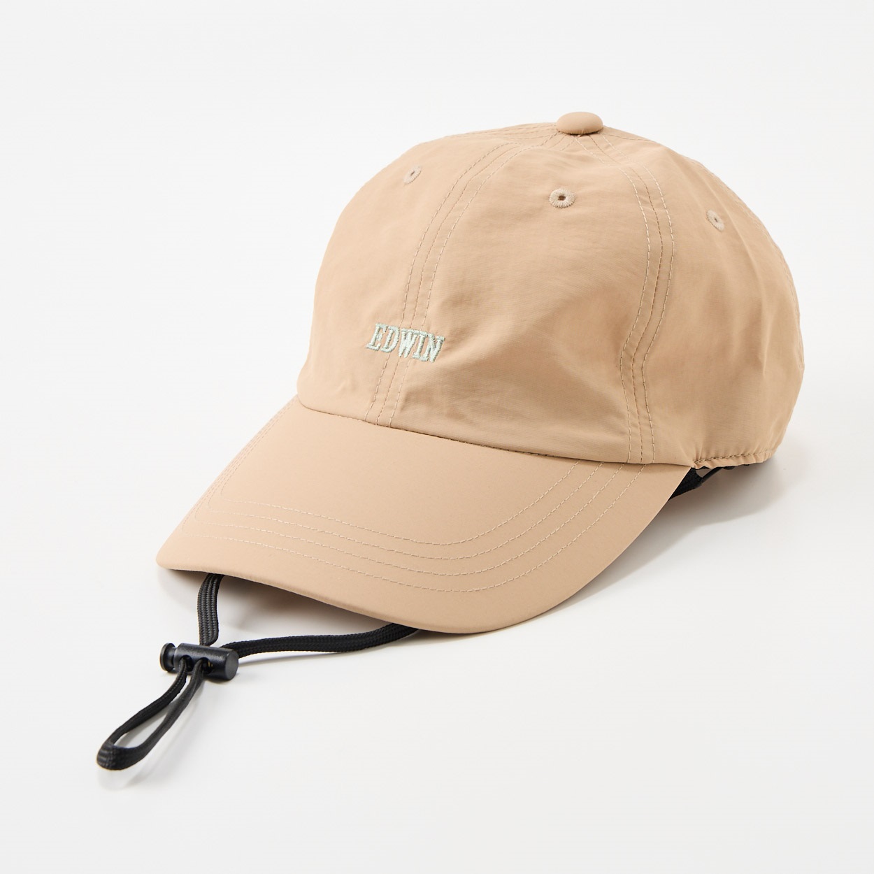 EDWIN(エドウィン) 遮光あごひもタフタキャップ レディス(ウスチャ-L)