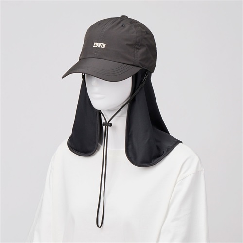 EDWIN(エドウィン) 冷感シェードタフタキャップ レディス(クロ-フリー)
