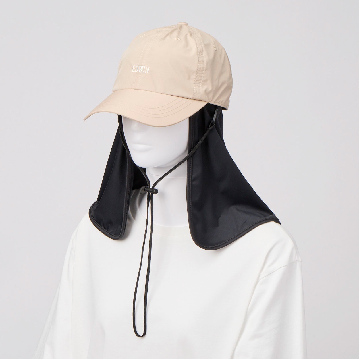 EDWIN(エドウィン) 冷感シェードタフタキャップ レディス(ウスチャ-フリー)