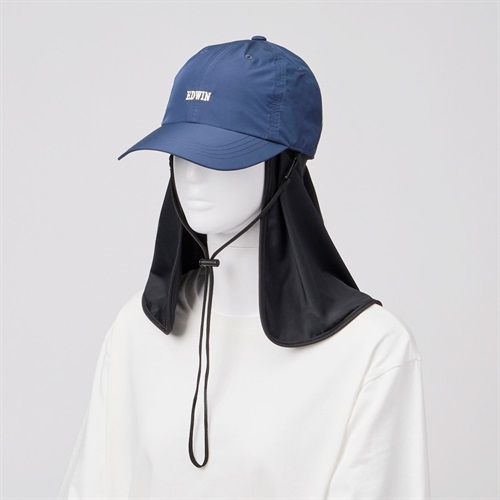 EDWIN(エドウィン) 冷感シェードタフタキャップ レディス(ウスアオ-フリー)