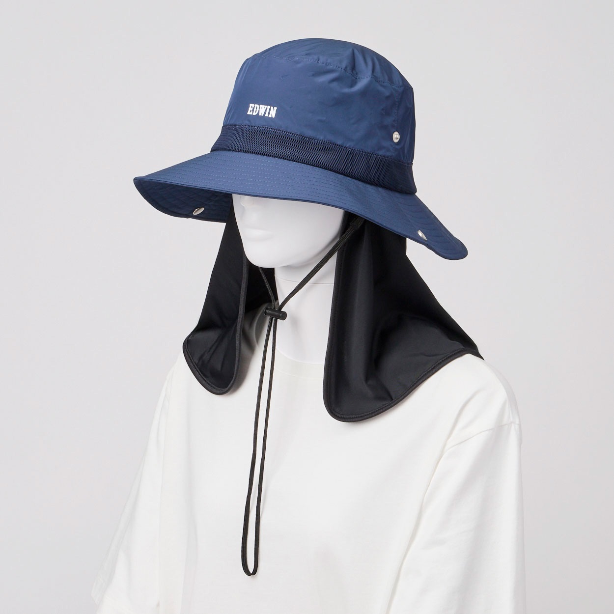 EDWIN(エドウィン) 冷感シェードタフタアドベンチャー レディス(ウスアオ-フリー)