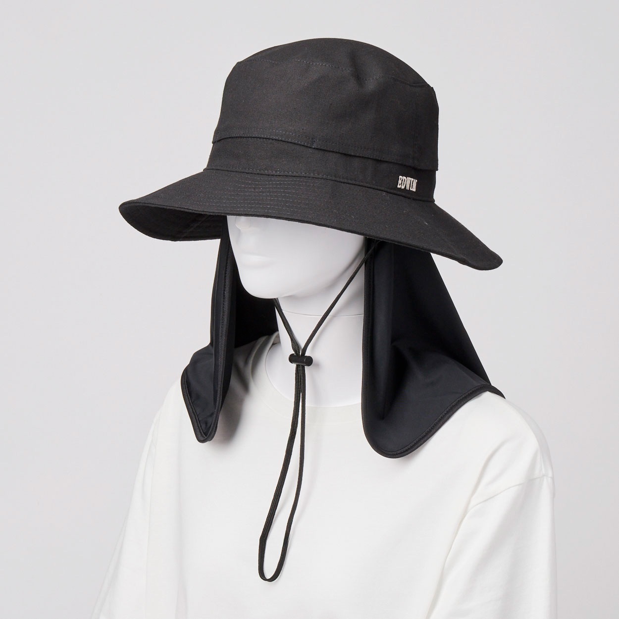 EDWIN(エドウィン) 冷感シェード綿麻アドベンチャー レディス(クロ-フリー)