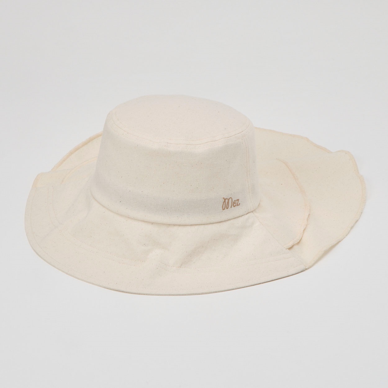 moz(モズ) リボンタレ付き レディス(シロ-M)