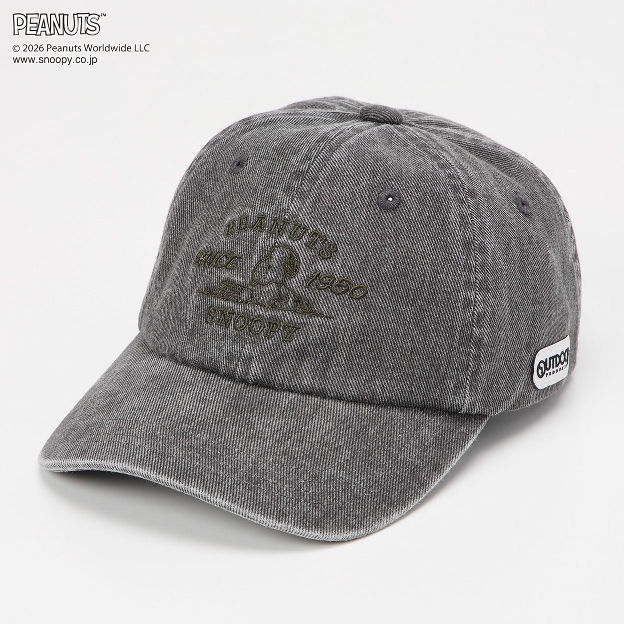 OUTDOOR PRODUCTS(アウトドア プロダクツ) スヌーピーキャップ レディス(クロ-フリー)
