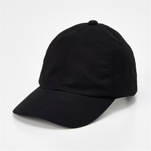髪を結んだままかぶれるキャップ レディス(クロ-M)