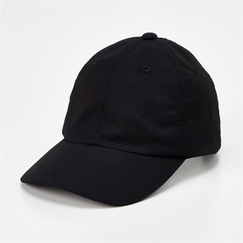 髪を結んだままかぶれるキャップ レディス(クロ-M)