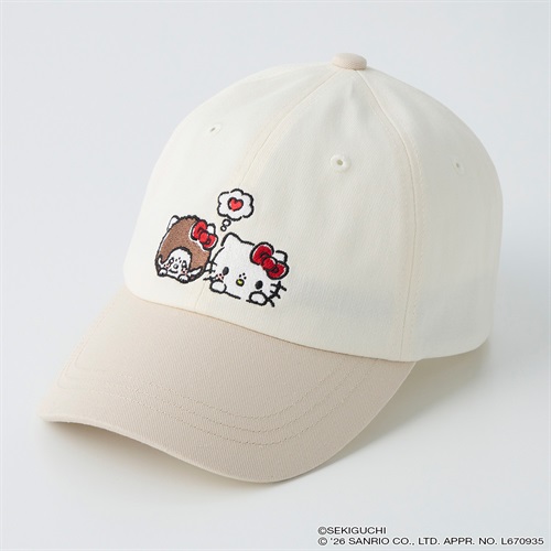 モンチッチ×ハローキティ コラボキャップ