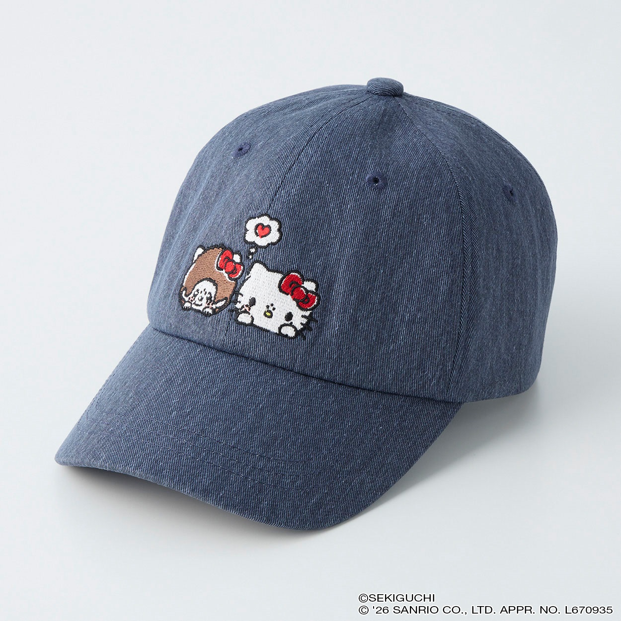 モンチッチ×ハローキティ コラボキャップ(コイアオ-フリー)
