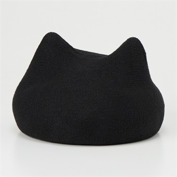 ねこ耳ベレー レディス(クロ-M)