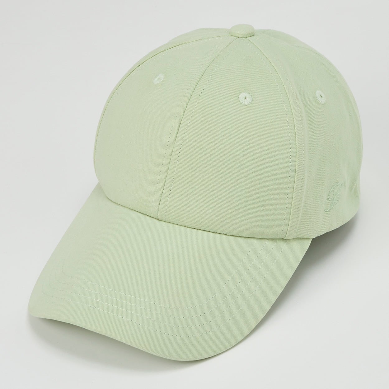 トップバリュ(TOPVALU) ツイルキャップ レディス(ウスミドリ-57.5)
