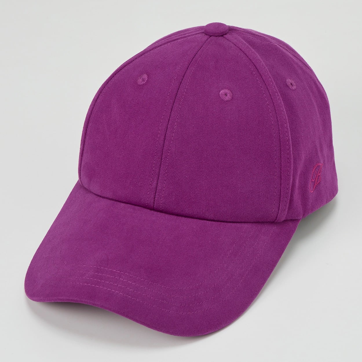 トップバリュ(TOPVALU) ツイルキャップ レディス(ウスムラサキ-57.5)