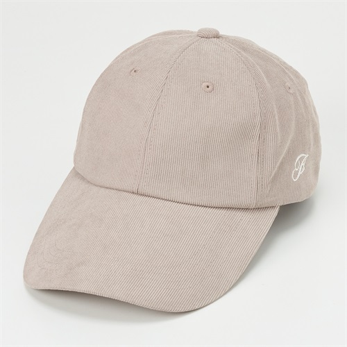 トップバリュ(TOPVALU) コーデュロイキャップ レディス(ウスチャ-57.5)