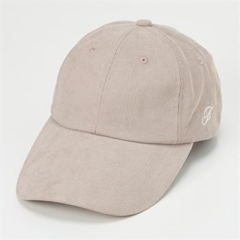 トップバリュ(TOPVALU) コーデュロイキャップ レディス(ウスチャ-57.5)