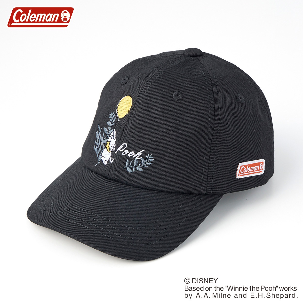 Coleman(コールマン) 〈くまのプーさん〉デザイン風船キャップ レディス(クロ-M)