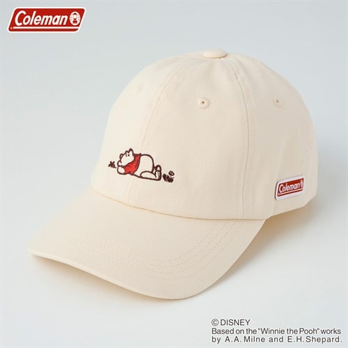 Coleman(コールマン) 〈くまのプーさん〉デザイン寝そべりキャップ レディス