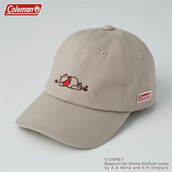 Coleman(コールマン) 〈くまのプーさん〉デザイン寝そべりキャップ レディス(ウスチャ-M)