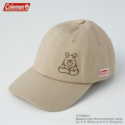 Coleman(コールマン) 〈くまのプーさん〉デザインフロントキャップ レディス(ウスチャ-M)
