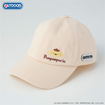 OUTDOOR PRODUCTS(アウトドア プロダクツ) ポムポムプリン フェイスキャップ レディス(アイボリー-M)