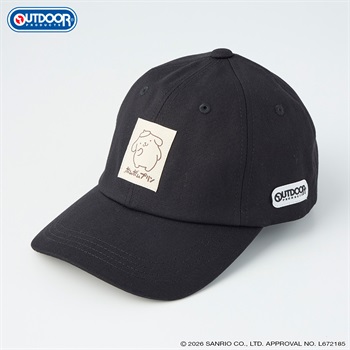 OUTDOOR PRODUCTS(アウトドア プロダクツ) ポムポムプリン ワッペンキャップ レディス(クロ-M)