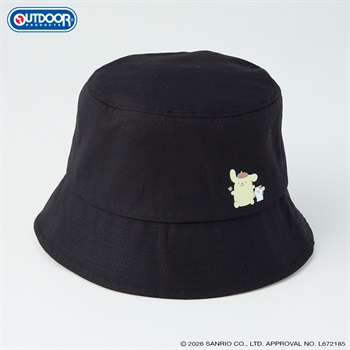 OUTDOOR PRODUCTS(アウトドア プロダクツ) ポムポムプリン お散歩バケット レディス(クロ-M)