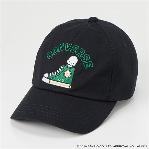 CONVERSE(コンバース) コンバース×サンリオキャラクターズ キャップ(クロ-M)