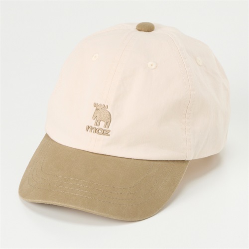 moz(モズ) ロゴキャップ レディス(オフ白×ベージュ-M)