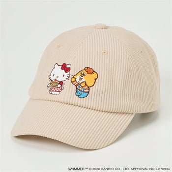 スイマー×サンリオキャラクターズ コールキャップ レディス(ウスチャ-フリー)