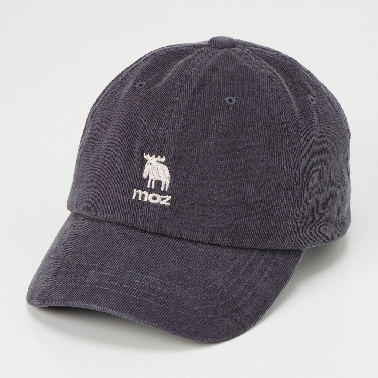 moz(モズ) コーデュロイロゴキャップ レディス(チャコ－ルグレ－-M)