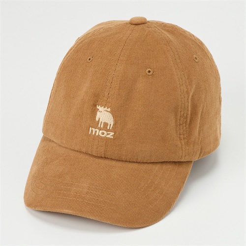 moz(モズ) コーデュロイロゴキャップ レディス(ベージュ-M)