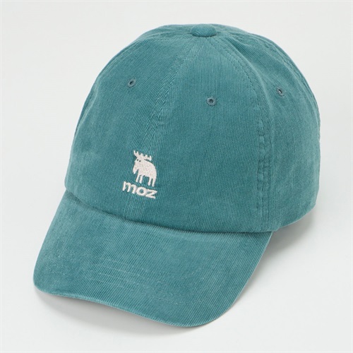 moz(モズ) コーデュロイロゴキャップ レディス(ミドリ-M)