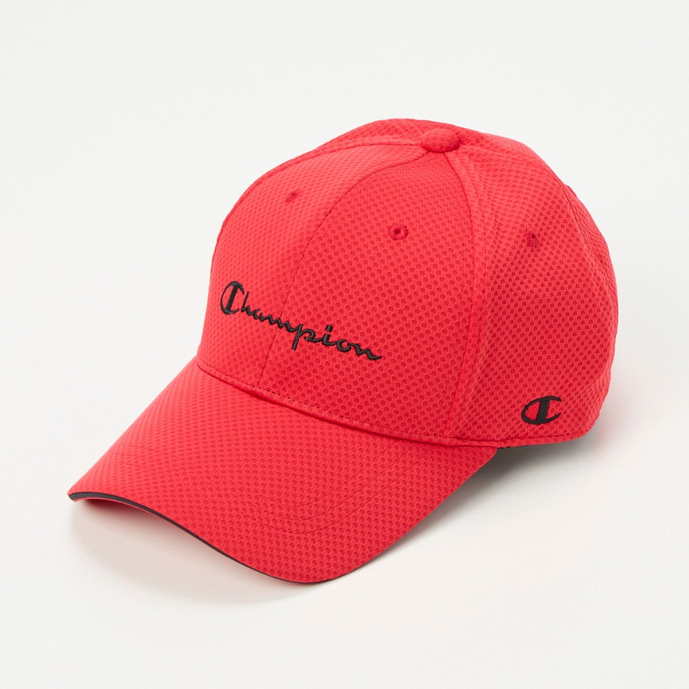 Champion(チャンピオン) チャンピオン サイドロゴSメッシュキャップ メンズ(アカ-L)