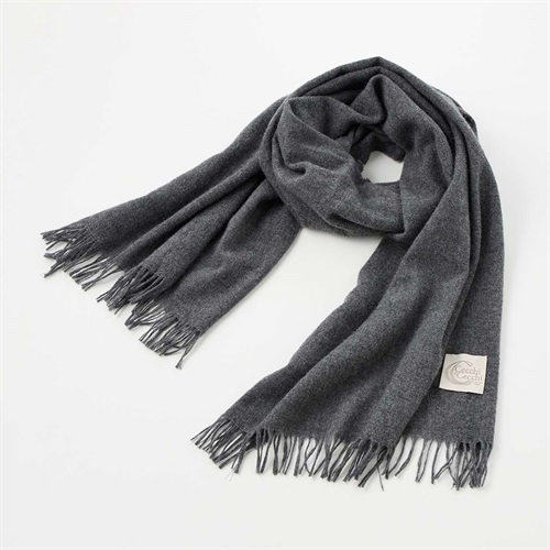 ストール マフラー ウールナイロン イタリア製 無地 メンズ | イオン