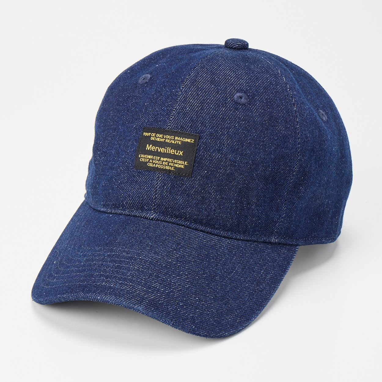 トップバリュ(TOPVALU) デニムキャップ メンズ(コイアオ-M)