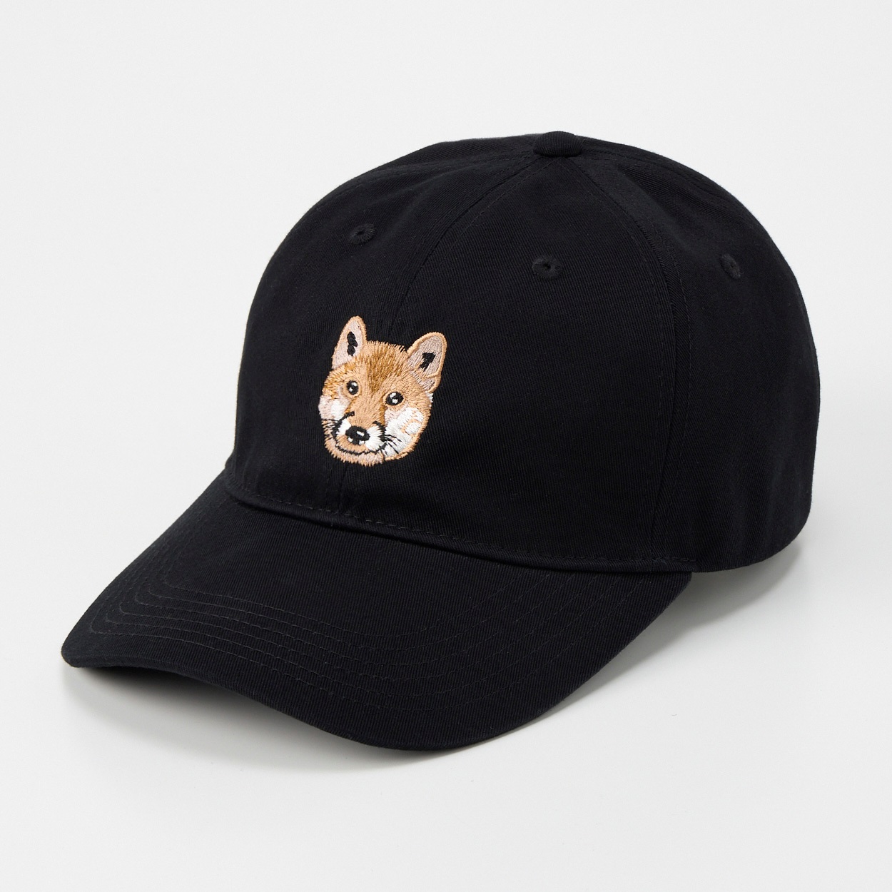 アニマル刺繍キャップ メンズ(クロ-L)
