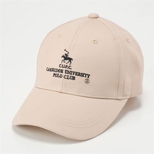 CAMBRIDGE UNIVERSITY POLO CLUB(ケンブリッジユニーバースティポロクラブ) ツイル六方キャップ メンズ(ウスチャ-フリー)