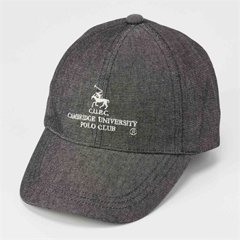 CAMBRIDGE UNIVERSITY POLO CLUB(ケンブリッジユニーバースティポロクラブ) デニムキャップ メンズ(クロ-フリー)