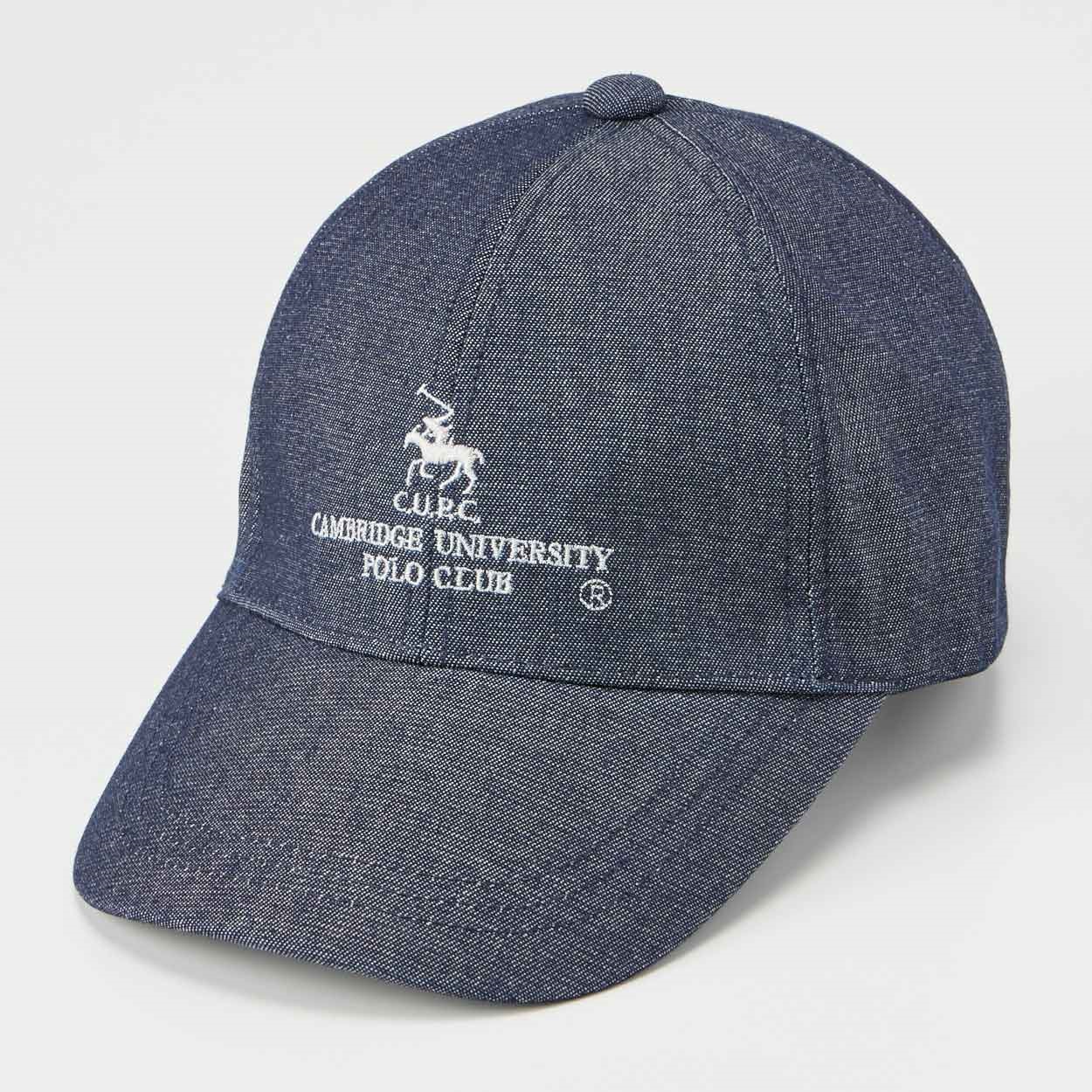 CAMBRIDGE UNIVERSITY POLO CLUB(ケンブリッジユニーバースティポロクラブ) デニムキャップ メンズ(コイアオ-フリー)
