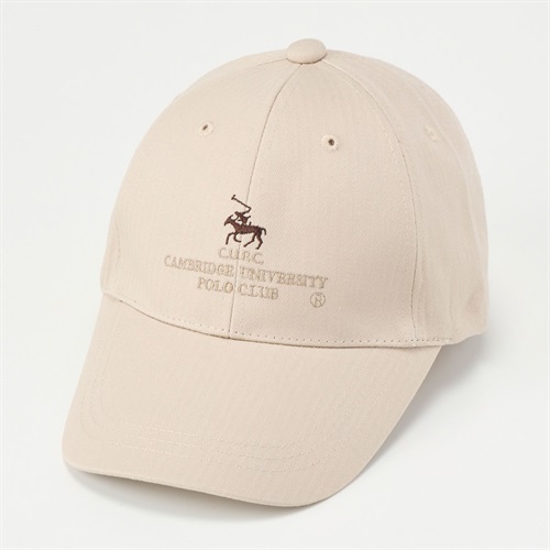 CAMBRIDGE UNIVERSITY POLO CLUB(ケンブリッジユニーバースティポロクラブ) 綿へリンボンキャップ メンズ(ウスチャ-フリー)